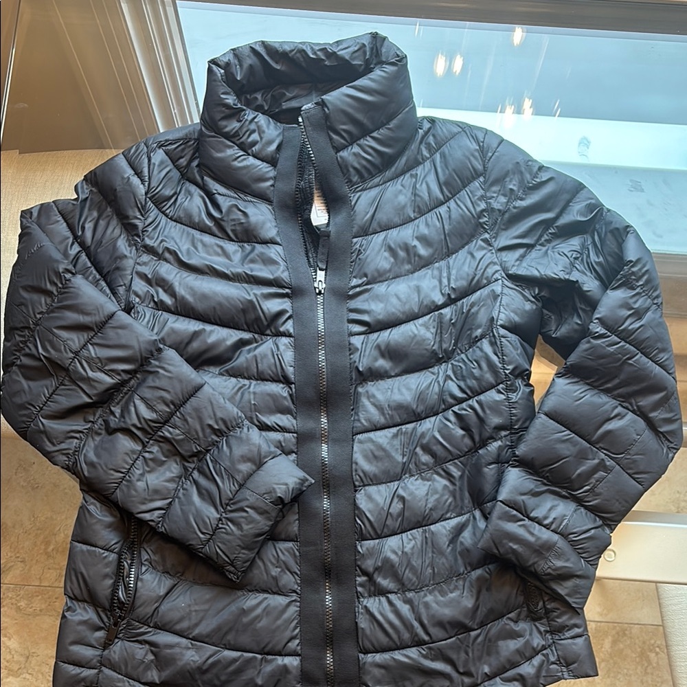 Women's Black Quilted Jacket